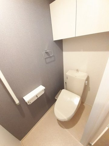 シャインハイツ　モアのトイレ|トイレもきれいです