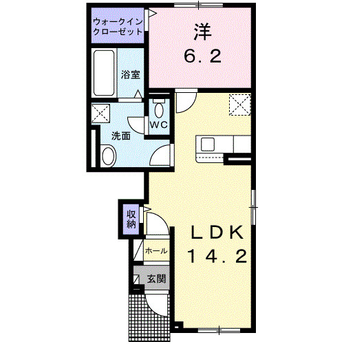 シャインハイツ　モアの間取り