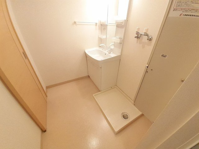 Ｐａｒｋ喜多川Ｅの洗面所|コンパクトで使いやすい洗面所