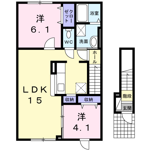 蔵Ⅱの間取り