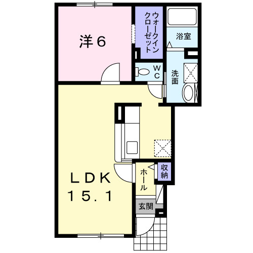 ボヌールの間取り