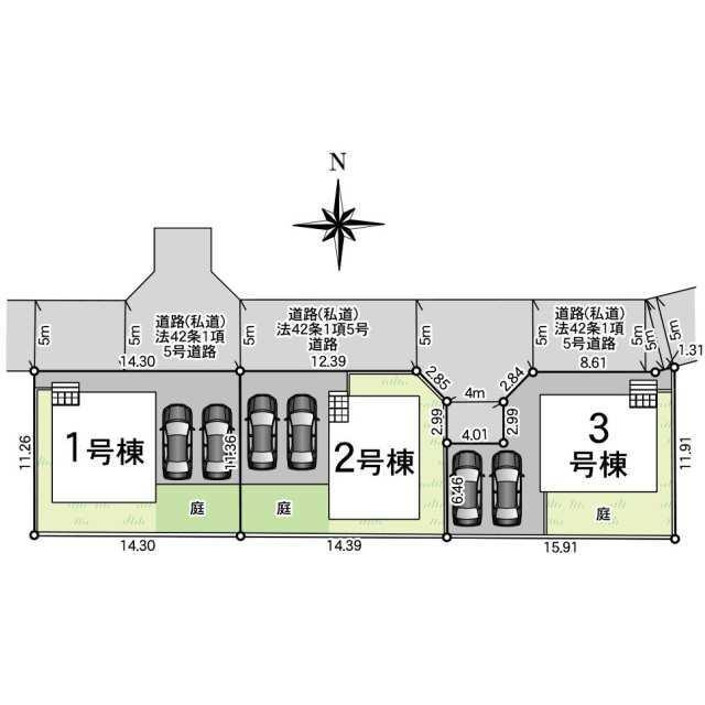 山鹿市山鹿第4の区画図