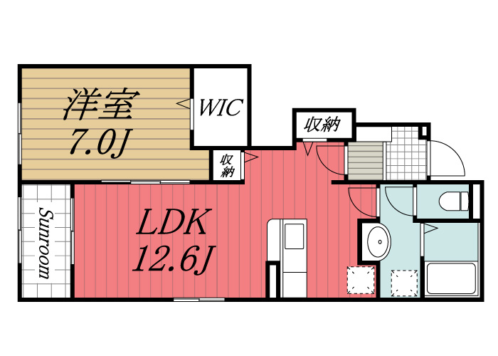 【間取り】 | イーストサイド86