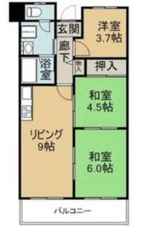 【間取り】 | 千船リバーサイドヴィラA棟