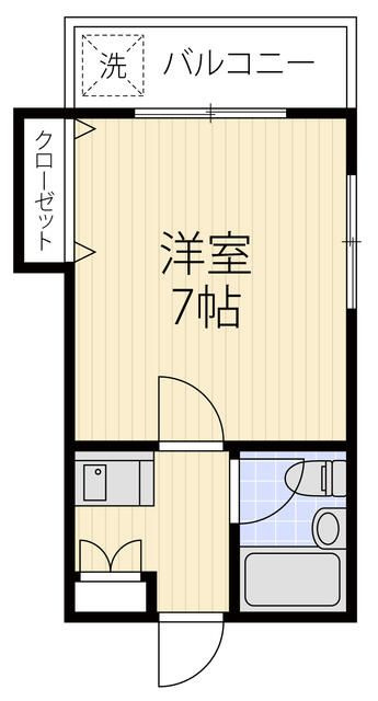 キャロルの間取り|間取りです。