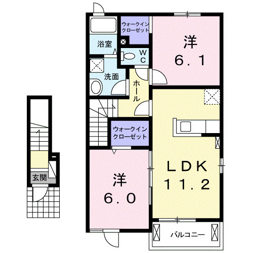 グリーンフィールズ遠賀Ⅰの間取り