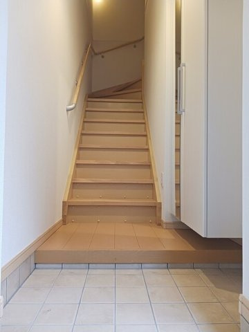 きれいな玄関です