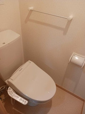 トイレもきれいです