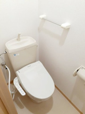 シンプルで使いやすいトイレです