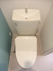 トイレもきれいです