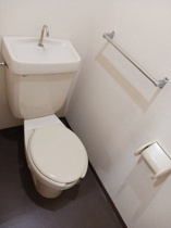 清潔感のあるトイレです