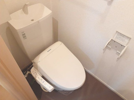 落ち着いたトイレです