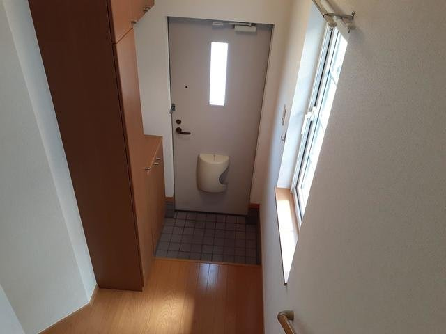 シンプルで使いやすい玄関です