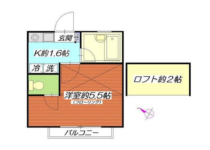 ブランニュー高島台の間取り