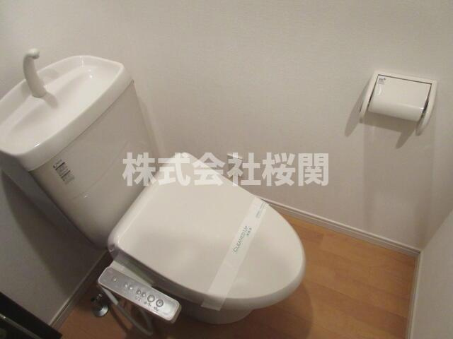 フェリーチェ上反町Ｂ棟のトイレ