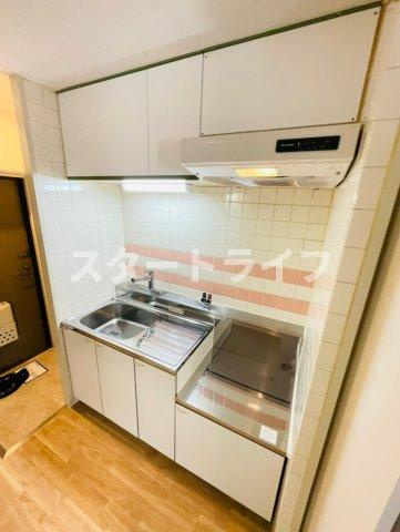 大阪市淀川区木川東３丁目の賃貸マンションのキッチン
