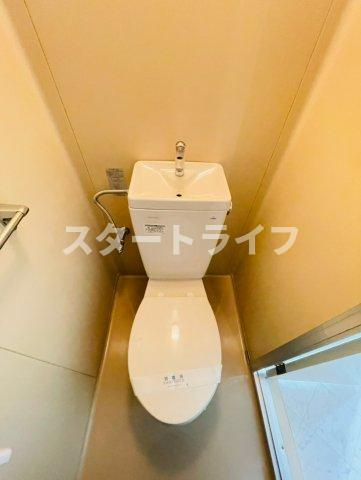 大阪市淀川区木川東３丁目の賃貸マンションのトイレ