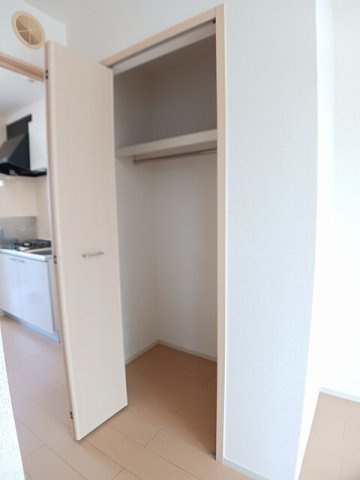 ちょっとした収納スペースも充実しています