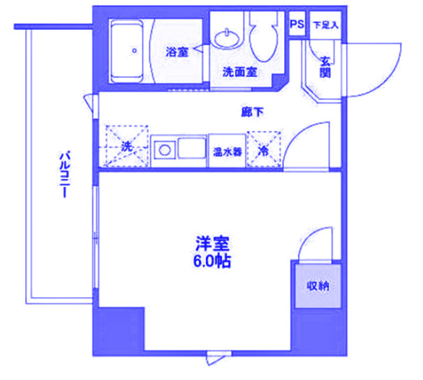 アクシーズグランデ浦和東仲町Ｓの間取り