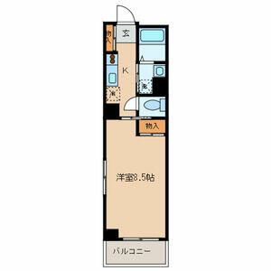 ソレイユ中板橋の間取り|間取りです。