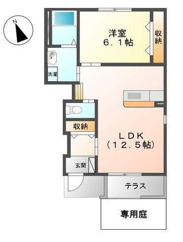 シュエットⅠの間取り