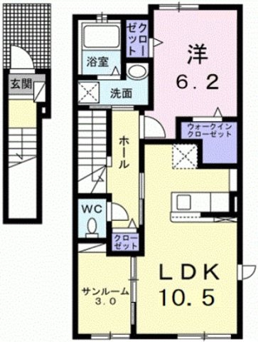 グラシアの間取り