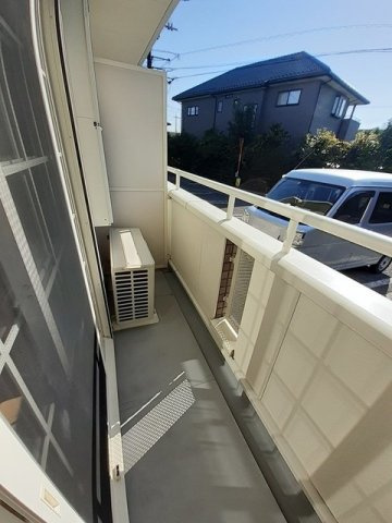 広々としたバルコニーです