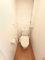 トイレもきれいです