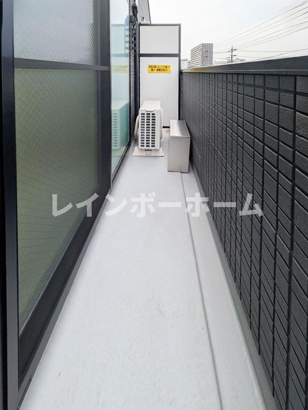 AJ南柏SouthⅢ　特典：仲介手数料が半額です!!のバルコニー|広々としたバルコニーです※別部屋参照