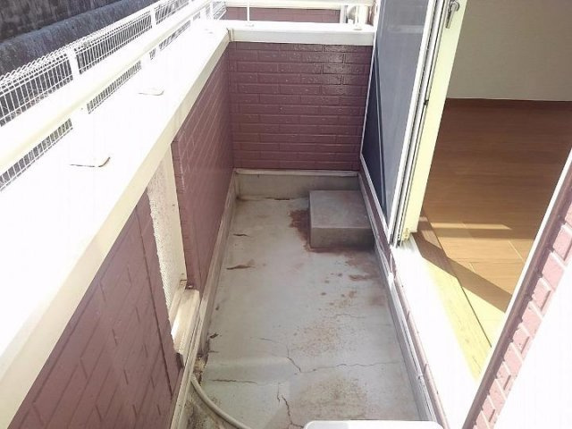 ミッテ．タカラＡのバルコニー