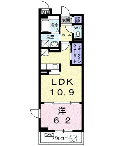 ベルソレイユの間取り