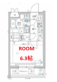 【間取り】 | ベルシード横濱ウエストⅣ