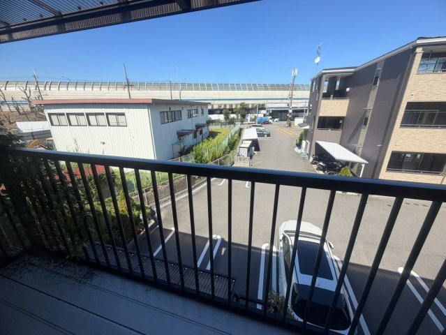 久我本町のバルコニー