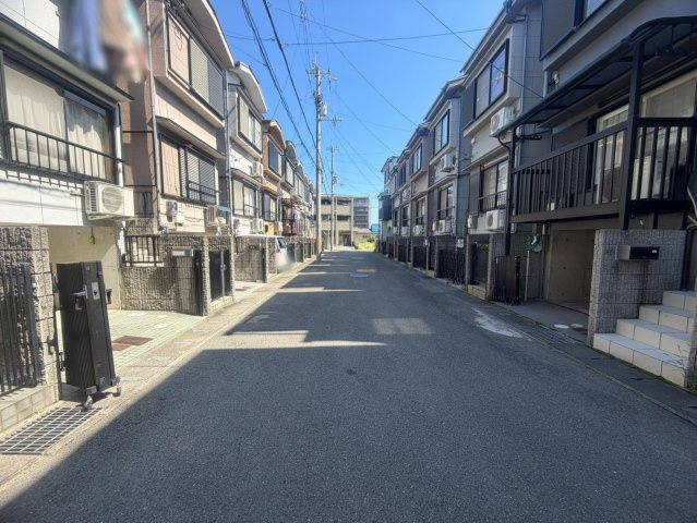久我本町の前面道路含む現地写真