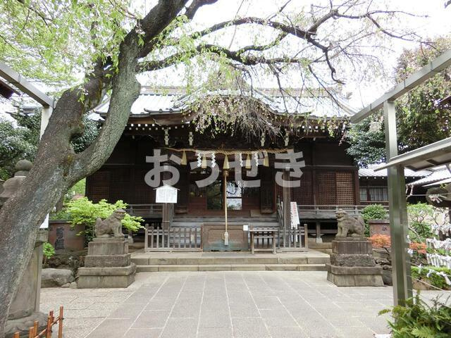 ヴァンヌーボのエントランス|白山神社まで570m