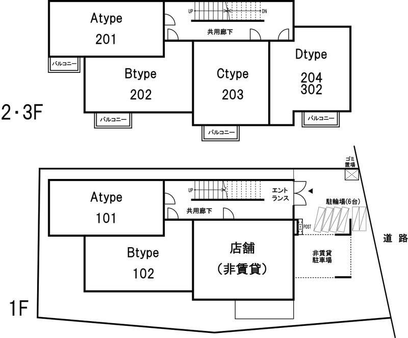 リブリ・希の区画図