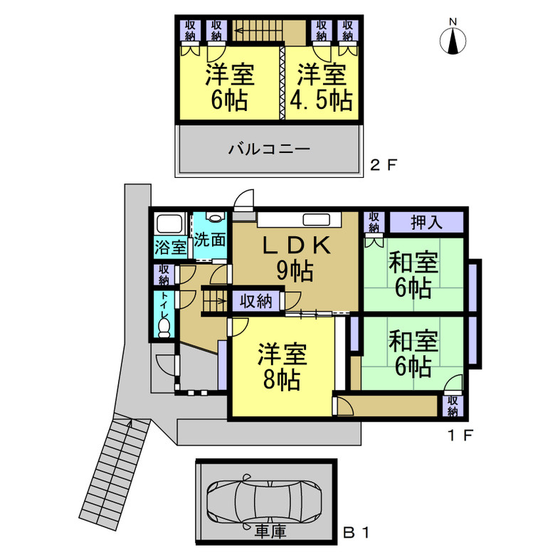 東海市加木屋町冬至池の一戸建て