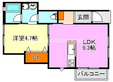 セイントエスペランサ月見山の間取り