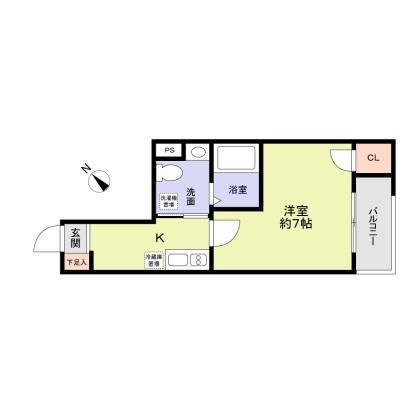 Ｊブラン三ノ輪の間取り