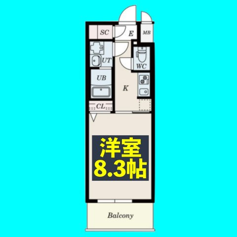 S-RESIDENCE金山Westの間取り