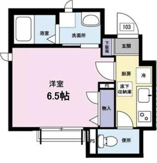 【間取り】 | アレグーリア吉祥寺 | 間取りです。