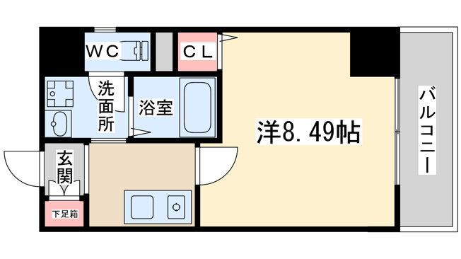 【間取り】 | リップルビガー扇町