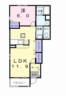 【間取り】 | パーシモンⅡ
