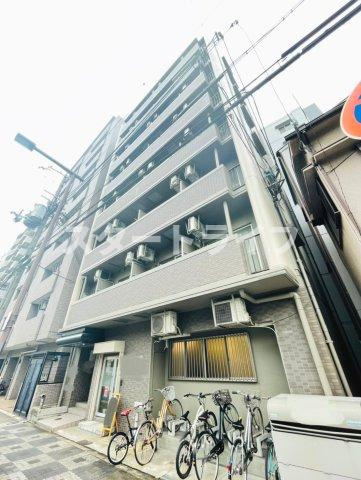 大阪市東淀川区東中島２丁目の賃貸マンションの外観