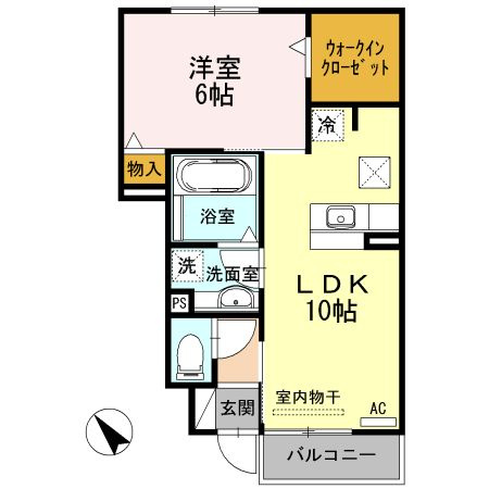 メルローズの間取り