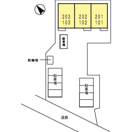 メルローズの区画図