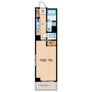 ソレイユ中板橋の間取り
