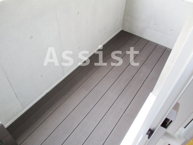 W-HOUSE3のバルコニー