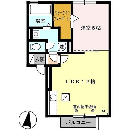 メゾン　ルポⅢの間取り