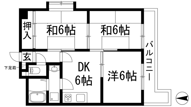 【間取り】 | コンドミニアム丸の内